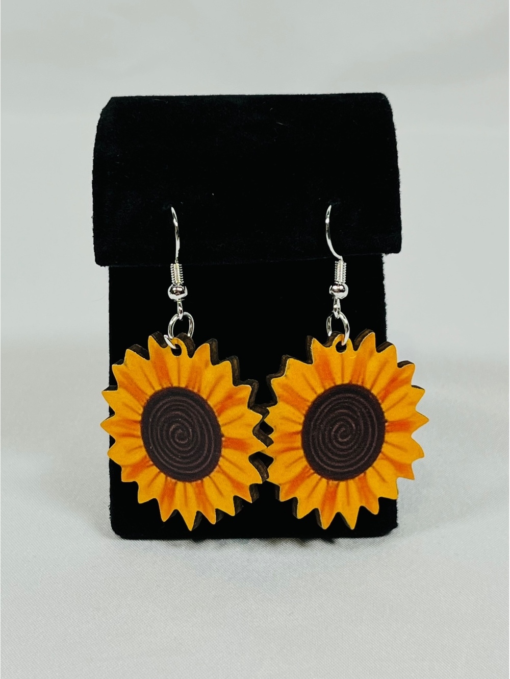 Sunflower Dangle Earrings